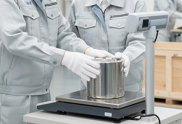 納入前検査・納品・設置